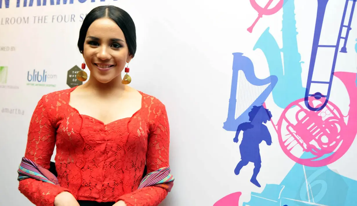 Penyanyi Angelica Martha Pieters dikabarkan berpacaran dengan Teuku Rassya (17/6/14) (Liputan6.com/Panji Diksana)