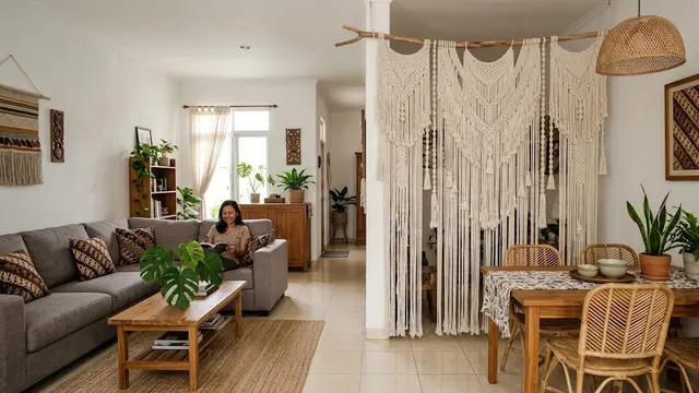 26 Inspirasi Desain Pembatas Ruangan, Solusi Estetik Membagi Area Rumah