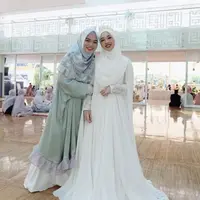 Busana Putri Bungsu Aa Gym saat Lamaran Hingga Akad Nikah, credit: @gdaghaida