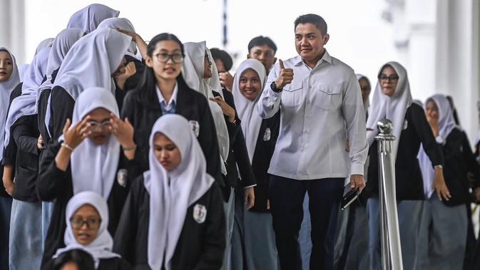 Presiden Prabowo Buka Lebar Istana ke Pelajar Sekolah, Ini Penjelasan Seskab Teddy