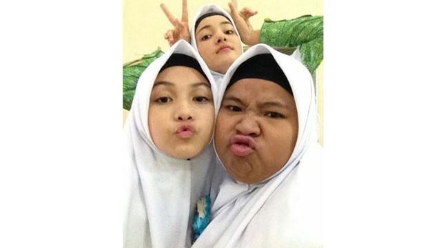 5 Foto Lawas Aisyah Aqilah saat Sekolah Pakai Hijab, Curi ...