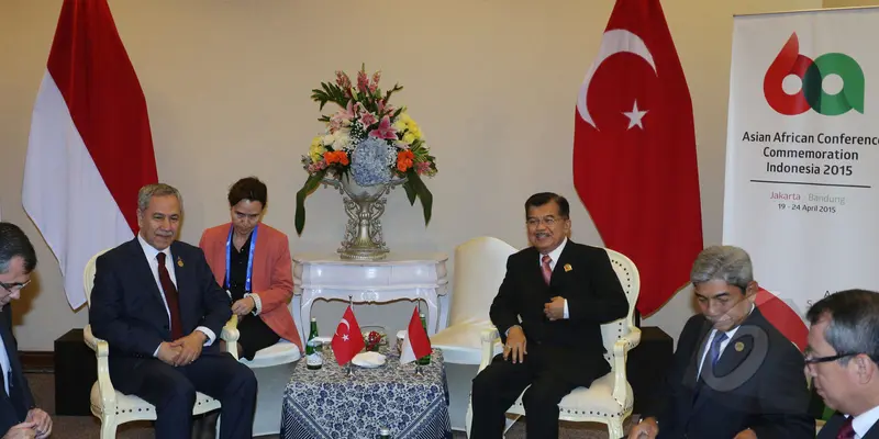 JK Bertemu Wakil PM Turki Bahas Perdamaian Timur Tengah