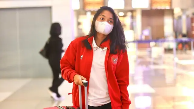 5 Potret Ade Mustika Berseragam Timnas Indonesia, Pemain Arema Woman