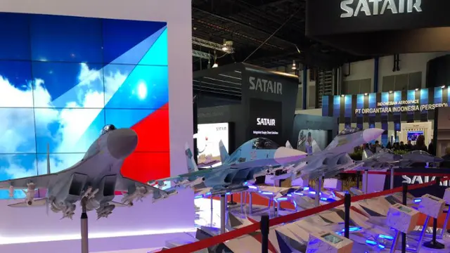 Produsen pesawat dunia pamer produk terbaik di Singapore Air Show 2018