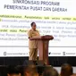 Menteri Dalam Negeri (Mendagri) Muhammad Tito Karnavian dalam Musrenbangnas Tahun 2024 bertajuk “Akselerasi Pertumbuhan Ekonomi yang Inklusif dan Berkelanjutan” di Balai Sidang Jakarta Convention Center, Jakarta, Senin (6/5/2024).