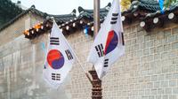 Ilustrasi bendera Korea Selatan (unsplash)
