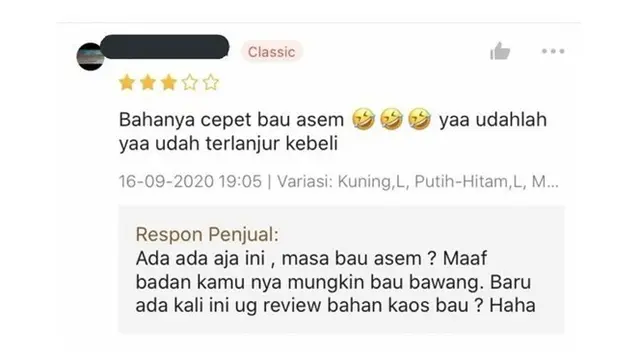 10  Potret Kocak Ulasan Netizen Setelah Belanja Online Ini Bikin Geleng Kepala