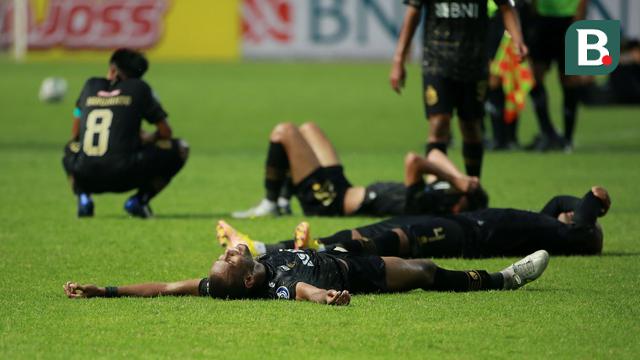 Foto: Dramatis, Gol Injury Time Borneo FC Gagalkan Kemenangan Bhayangkara FC di Pekan ke-10 BRI Liga 1 2022 / 2023