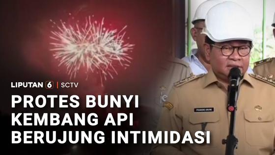 Protes Kembang Api Tengah Malam Berujung Dugaan Intimidasi Warga