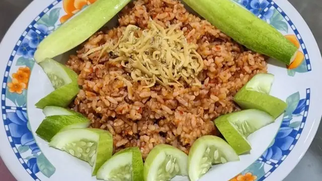 Nasi Goreng Kencur Beras Merah
