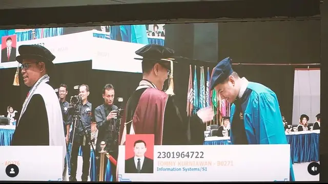 6 Potret Tommy Kurniawan Wisuda S1 di Usia 39 Tahun, Bahagia Didampingi Istri