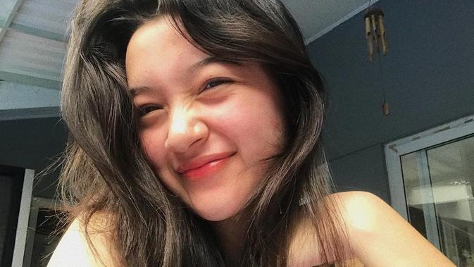 6 Potret Megan Domani Pamer Muka Bantal, Menawan Meski Baru Bangun Tidur (sumber: Instagram.com/megandomani1410)
