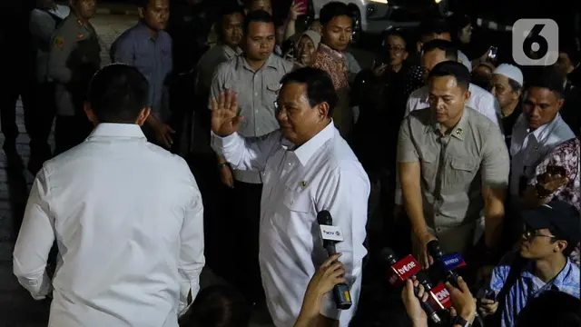 Dua Jempol Prabowo Usai Panggil Para Calon Menteri