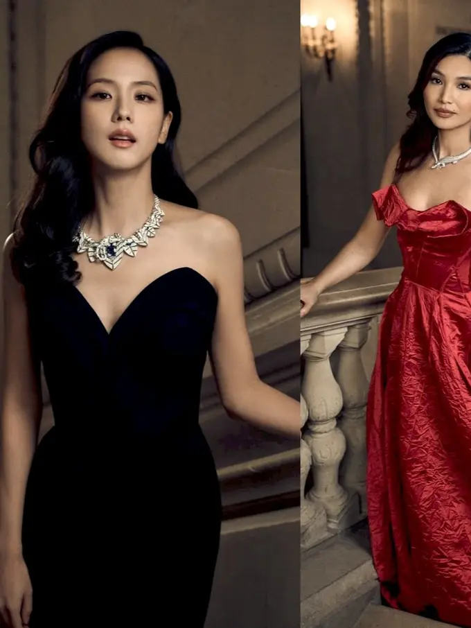 Adu Gaya Artis Pakai Perhiasan Cartier di Grand Diner du Louvre, Jisoo BLACKPINK hingga Gemma Chan