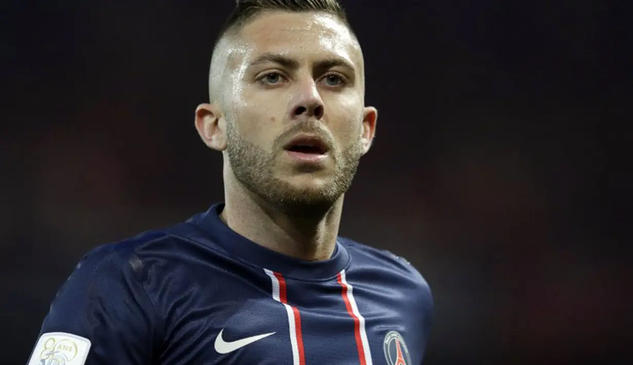 Jeremy Menez dikabarkan resmi bergabung dengan AC Milan, (12/6/2014). (AFP PHOTO/Kenzo Tribouillard) 