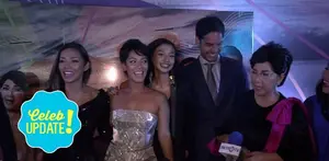 Shanty, Tara Basro dan Tatyana Akman tampil memukau di Gala premiere film Ini Kisah Tiga Dara berlangsung di XXI Epicentrum, Kuningan, Jakarta Selatan