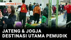 Pada 5 hari menuju Hari Raya Idulfitri, penumpang di Stasiun Pasar Senen terus ramai pemudik yang akan pulang ke kampung halaman. Sudah ada rekan kami, Riska Dior di sana.