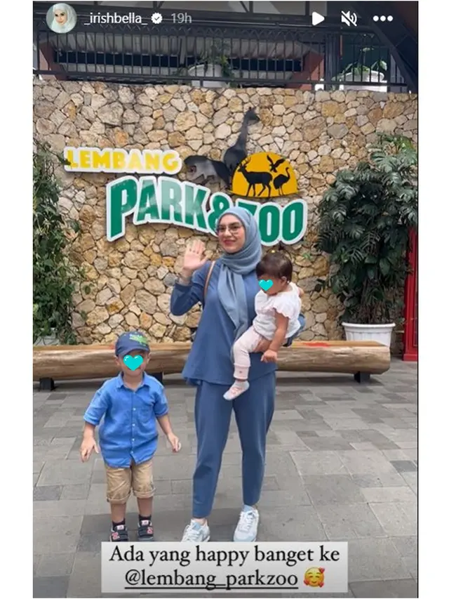 Masih Tanpa Ammar Zoni, Ini 6 Potret Irish Bella Ajak Anak Pelesir ke Lembang