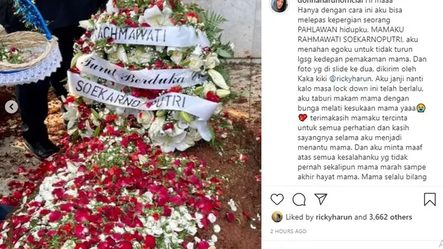 Donna Harun - Rachmawati Soekarnoputri (Foto: Instagram/@donnaharunofficial)