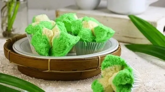 Resep Bolu Kukus Pandan Mekar