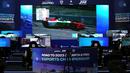 Sejumlah pebalap simulator berkompetisi saat Jakarta E-Prix ESports Championship 2023 yang berlangsung di Mal Artha Gading, Kelapa Gading, Jakarta Utara, Sabtu (20/05/2023).  40 pebalap simulator berpartisipasi untuk memperebutkan kejuaraan merupakan rangkaian dari Road to Jakarta E-Prix 2023. (Bola.com/Bagaskara Lazuardi)