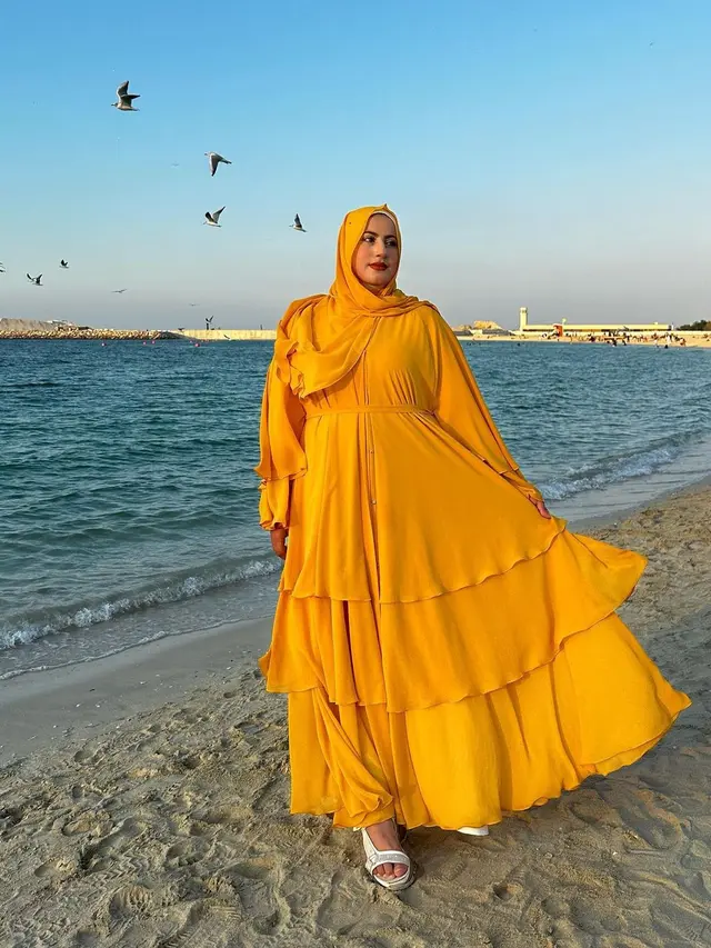 6 Gaya Berhijab Tasyi Athasyia yang Mewah, Cocok Jadi Inspirasi Outfit Ramadan
