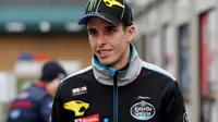 Alex Marquez, pembalap Moto2 yang juga adik Marc Marquez, berbicara soal kehebatan Valentino Rossi. (TOSHIFUMI KITAMURA / AFP)