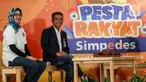 Direktur Bisnis Mikro BRI, Supari bersama Vice President Micro Business Policy Division BRI, Fita Arisanti saat konferensi pers secara virtual dikantor BRI, Jakarta, Jumat (11/9/2020). Konferensi pers tersebut mengagendakan Rangkaian acara Pesta Rakyat Simpedes BRI 2020. (Liputan6.com/Johan Tallo)