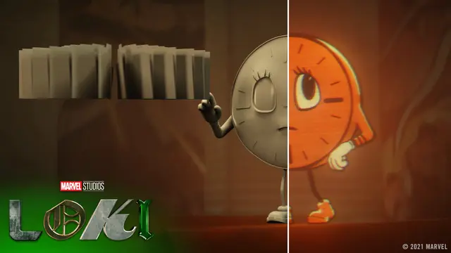 Miss Minutes dari Serial Loki