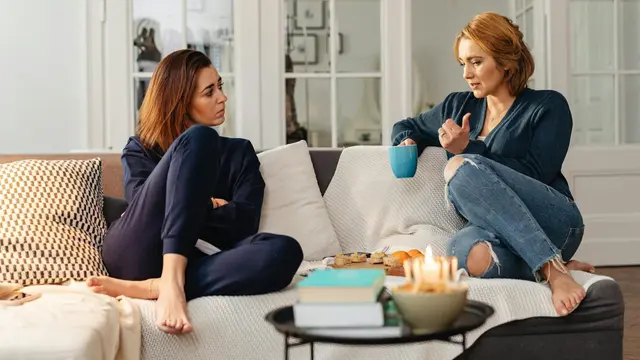 Friends Talking