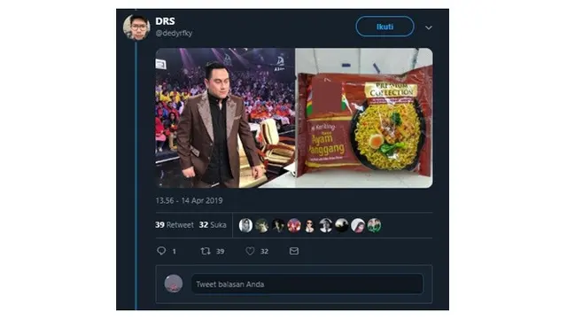 Gaya Nassar KDI yang Mirip dengan Warna Mie Instan