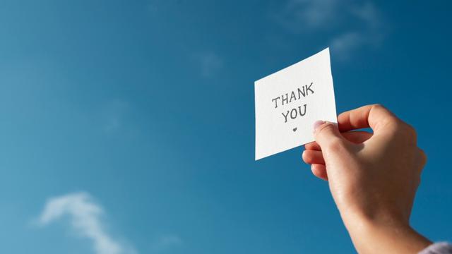 Ilustrasi ucapan terima kasih
