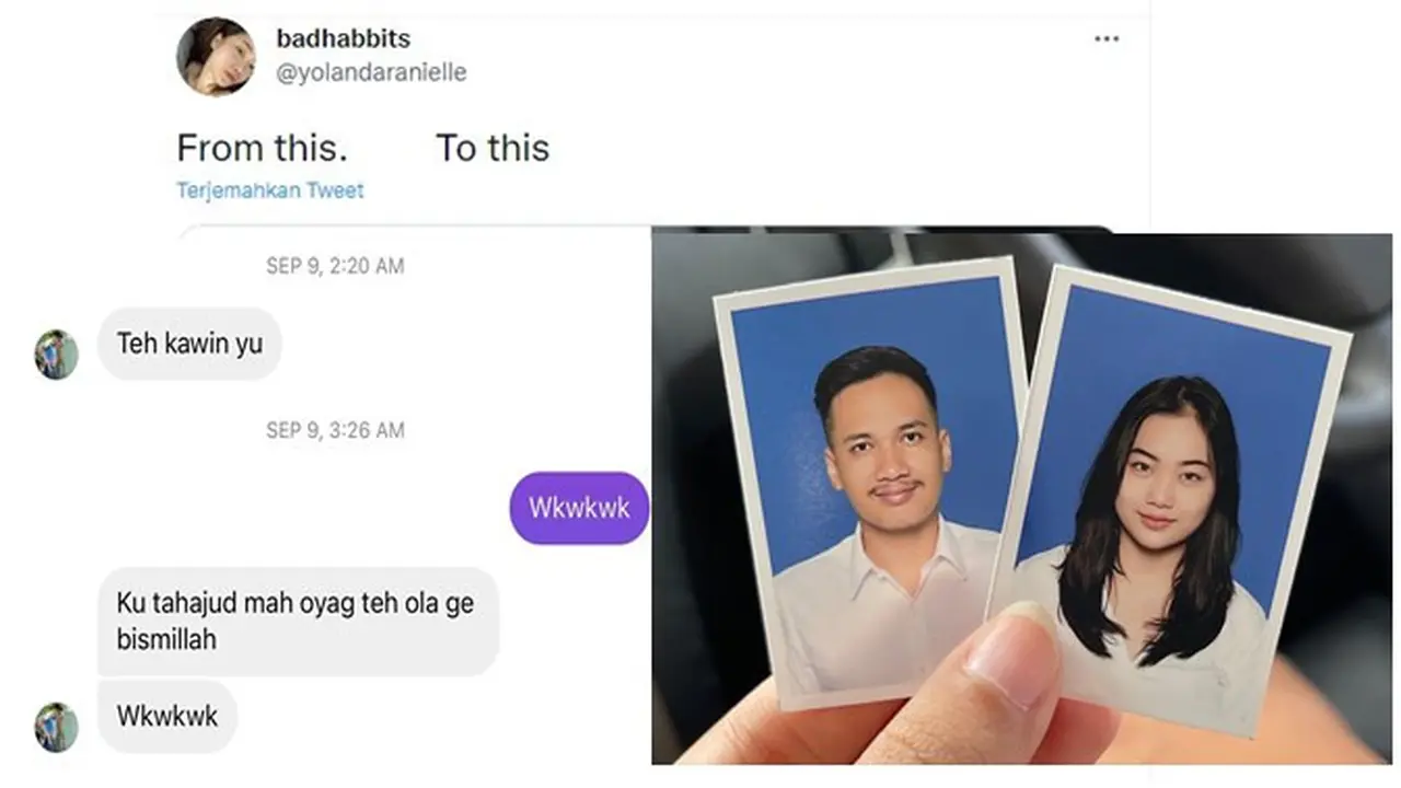 5 Kisah Cinta Netizen Berawal Chat Iseng di Media Sosial Berujung Pernikahan, Bikin Iri