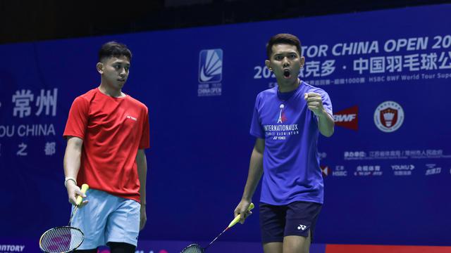 Fajar Alfian/Muhammad Rian Ardianto - China Open 2023 - Bulu Tangkis