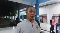 Asisten Pelatih Persis Solo Eko Purdjianto saat ditemui usai pertandingan antara Bali United menghadapi Persis Solo di Stadion Maguwoharjo, Sleman. (Alit Binawan/Bola.com)