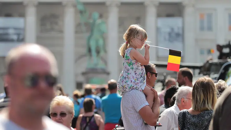 20160721-Perayaan Hari Nasional Belgia di Tengah Waspada Teror-Brussels