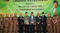 Plt Ketum PPP Mardiono Temui 17 Veteran di Banten, Minta Saran Jelang Tahun Politik