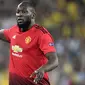 4. Romelu Lukaku (Manchester United) - 4 Gol. (AFP/Fabrice Coffrini)