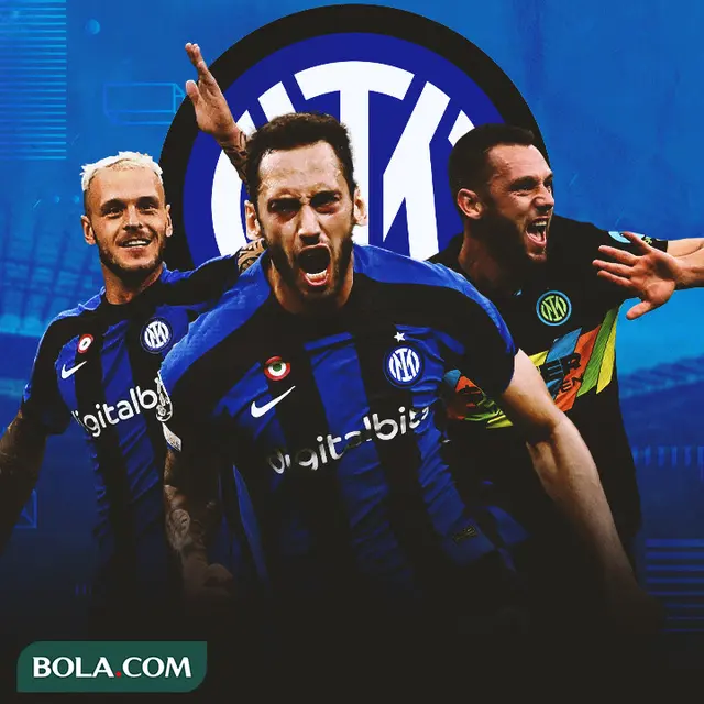 Inter Milan - Federico Dimarco, Hakan Calhanoglu, Stefan De Vrij