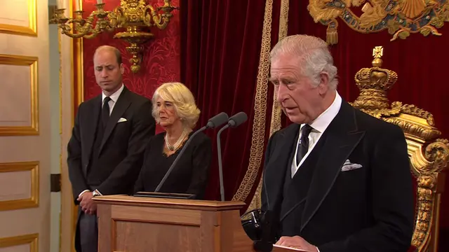 Upacara proklamasi Raja Charles III sebagai penguasa Britania Raya.
