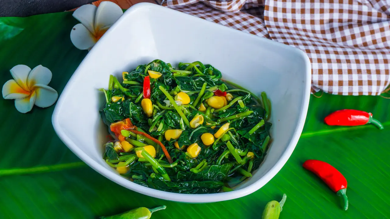 bayam jagung