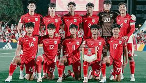 Starting XI Timnas Indonesia saat menghadapi Brasil di Piala Dunia U-17 2025. (Dok. PSSI)