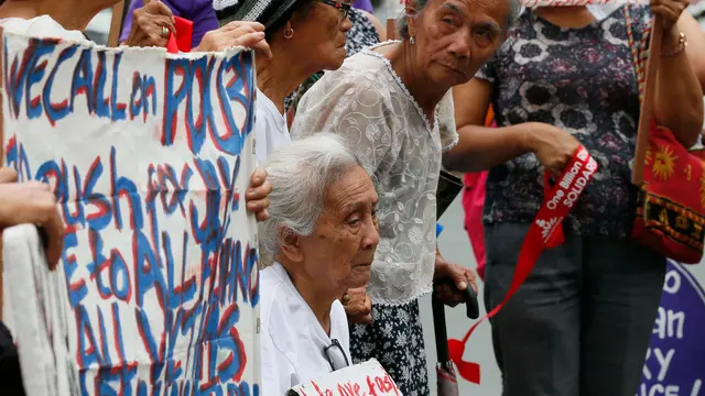 20170113- Mantan Budak Seks Jepang- Filipina-AP Photo