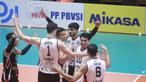 Persaingan memperebutkan gelar juara putaran pertama PLN Mobile Proliga 2024 di sektor putra berlangsung ketat. Jakarta LavAni Allo Bank Electric yang sukses memetik kemenangan kelima usai mengalahkan Kudus Sukun Badak 3-1 (31-29, 25-23, 25-27 dan 25-13) di di GOR Tri Dharma Petrokimia, Gresik, Jawa Timur, Jumat (17/5/2024) dan sementara memimpin klasemen, masih harus menunggu hasil dari laga STIN BIN kontra Bhayangkara Presisi. Mengumpulkan 15 poin hasil 5 kali menang dan sekali kalah, poin LavAni masih bisa dilewati oleh STIN BIN yang maksimal mengumpulkan 16 poin jika mampu menang 3-0 atau 3-1 atas Bhayangkara Presisi. (Dok. PBVSI)