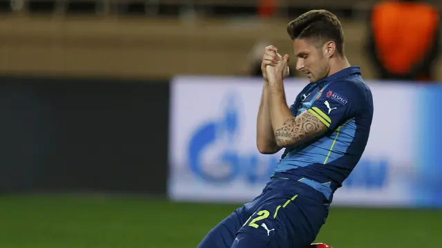 As Monaco vs Arsenal