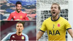 Penyerang Tottenham Hotspurs, Harry Kane, tampil gemilang di awal musim ini. Pemain berusia 27 tahun ini tercatat memiliki assist terbanyak hingga pekan ke-8 kompetisi Liga Inggris. Berikut Harry Kane dan 5 raja assist di Awal Musim Liga Inggris. (kolase foto AFP)