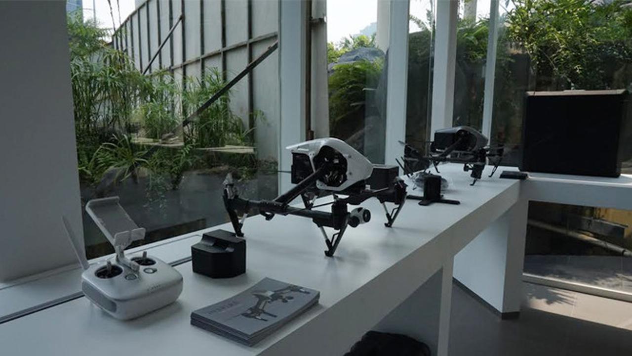 Toko drone DJi terbesar di Asia Tenggara dibuka di Mall Alam Sutera, Tangerang Selatan.