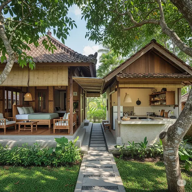 Rumah dengan Dapur Terpisah