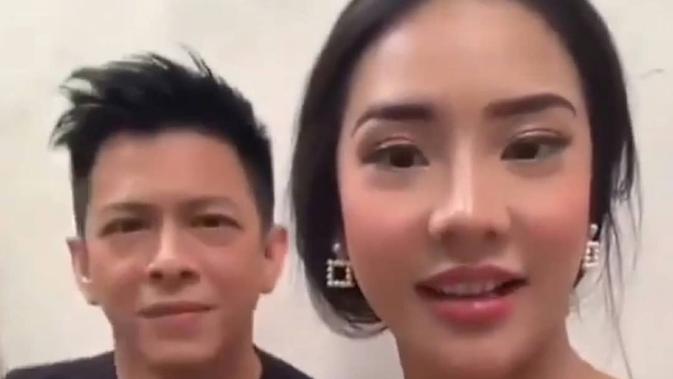 Momen kebersamaan Anya Geraldine dan Ariel Noah (Sumber: Instagram/aman_darizky)