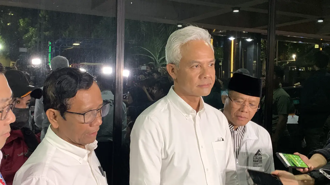 Ganjar Pranowo dan Mahfud Md